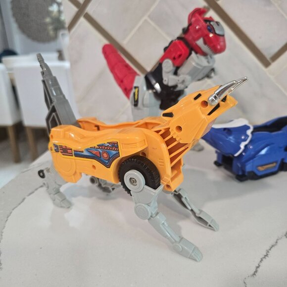 Vintage Bandai Power Rangers 1991 Dino Megazord Action Figure used condition - Picture 6 of 13